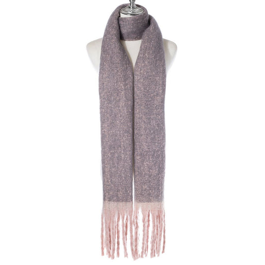 Scarf Grey with a touch of Pink, Autumn/Winter