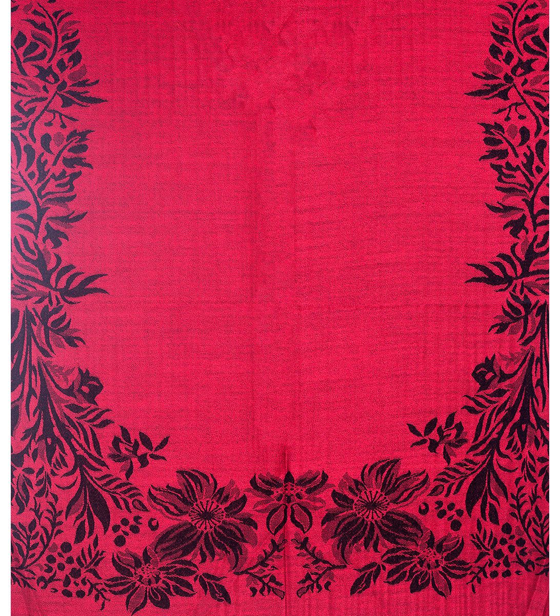 Red Colour, Pashmina feel Scarf