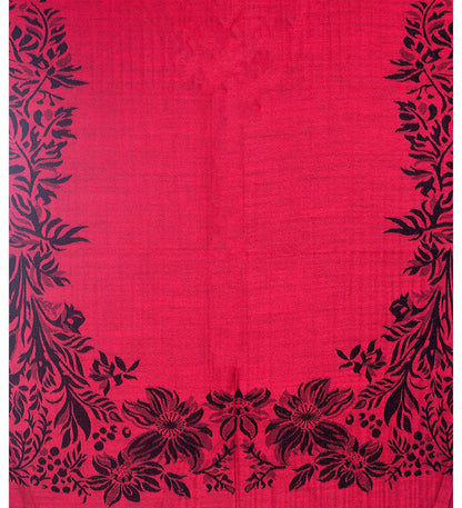Red Colour, Pashmina feel Scarf